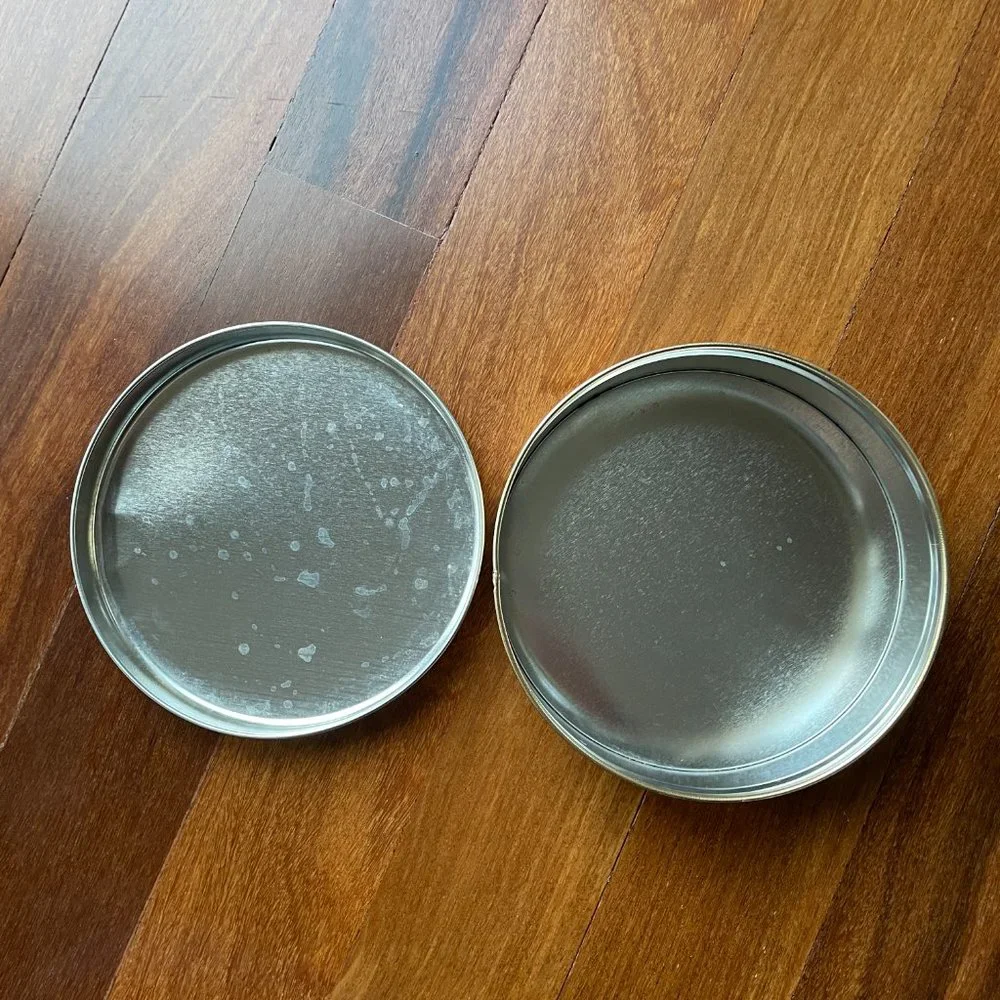 Two (2) Winter / Christmas Tins